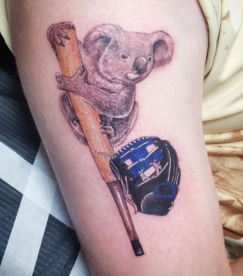 30 Great Softball Tattoos You Will Love