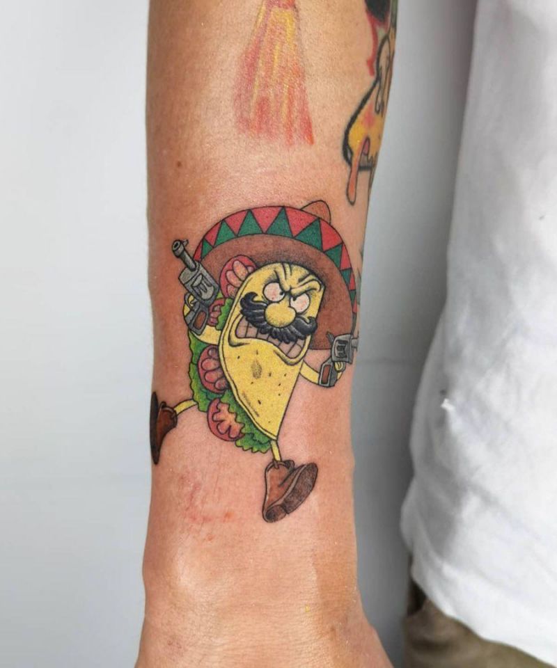 30 Unique Taco Tattoos You Can Copy