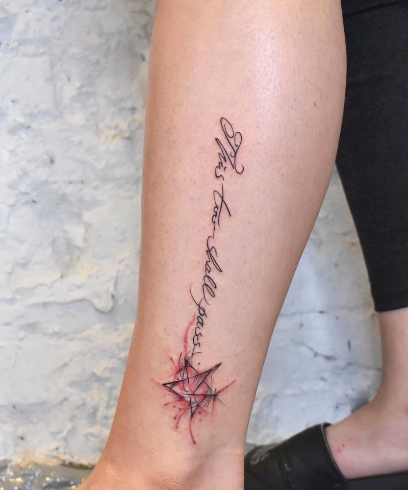 30 Pretty This Too Shall Pass Tattoos You Must Try