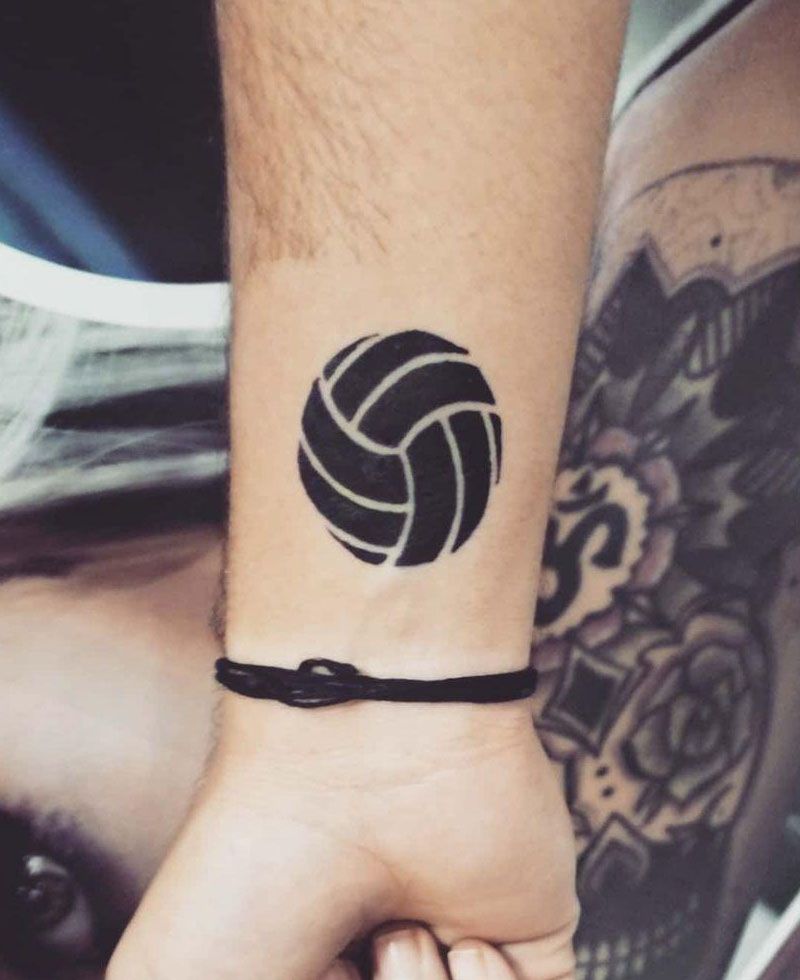 30 Pretty Volleyball Tattoos You Will Love