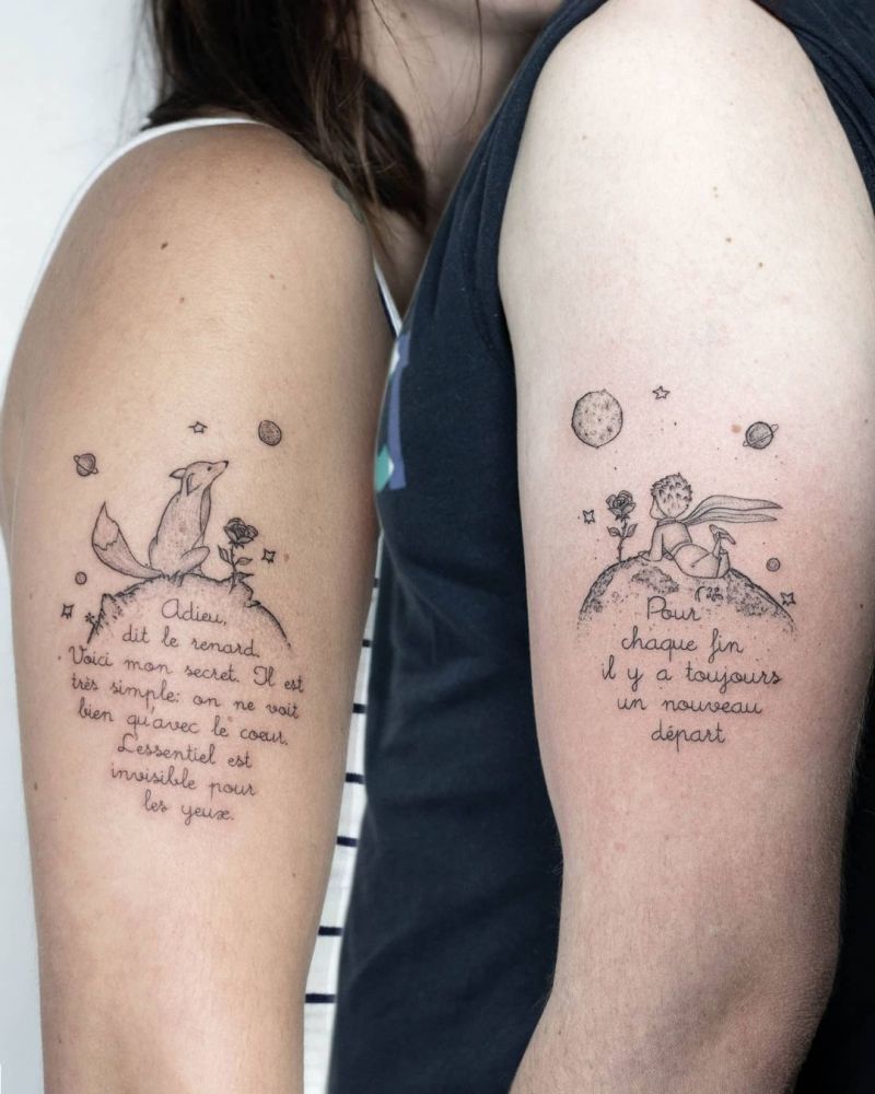 30 Wonderful BFF Tattoos You Must Love