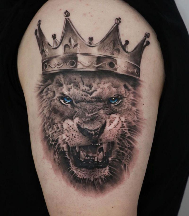 30 Pretty Crown Tattoos You Will Love