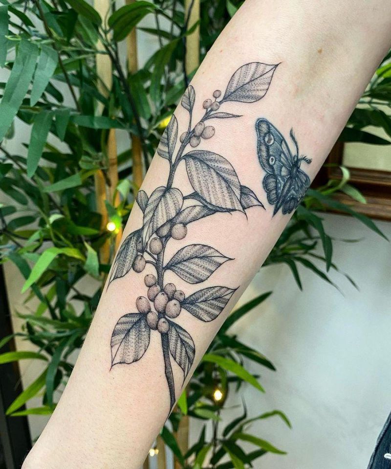 30 Pretty Holly Tattoos You Will Love