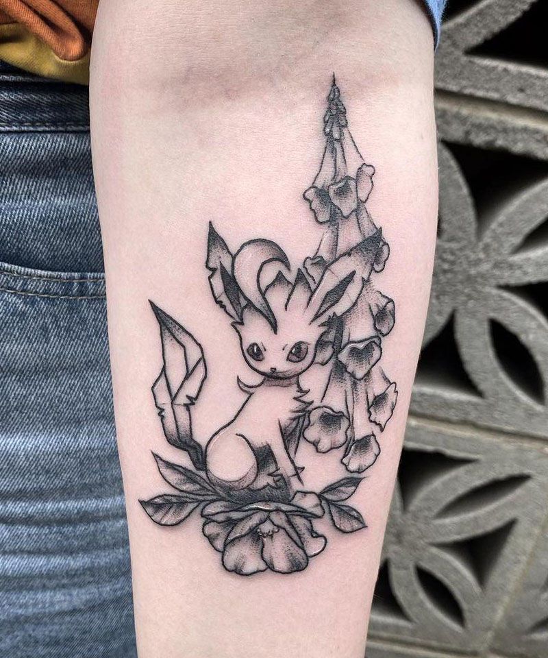 30 Cute Leafeon Tattoos You Must Try