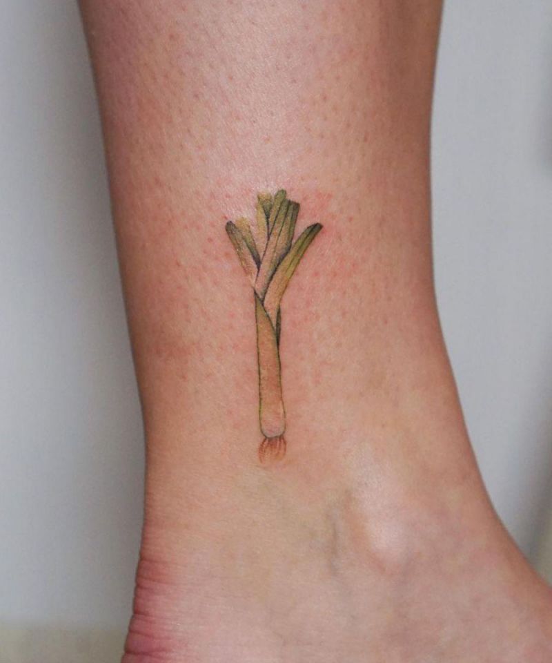 30 Unique Leek Tattoos You Can Copy