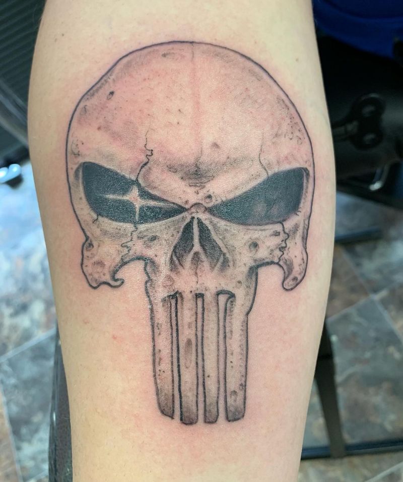 30 Unique Punisher Tattoos to Inspire You