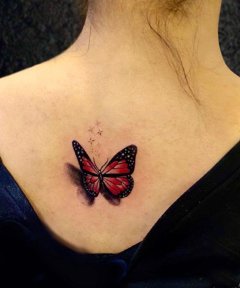 30 Pretty 3D Butterfly Tattoos You Will Love