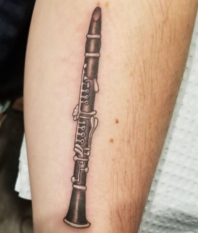 30 Unique Clarinet Tattoos You Must Love