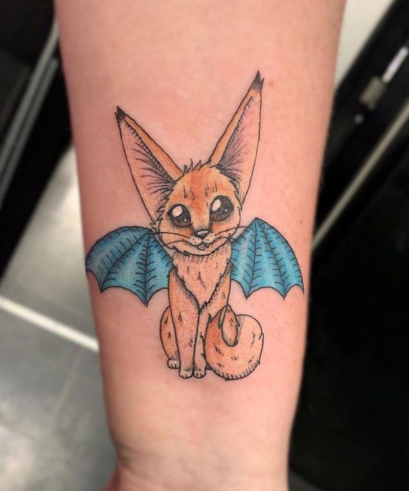 30 Pretty Fennec Fox Tattoos You Must Try