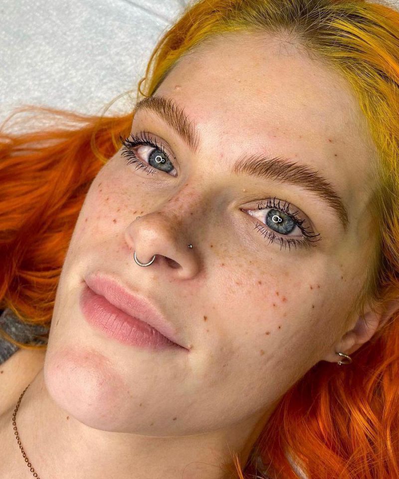 30 Unique Freckle Tattoos to Inspire You