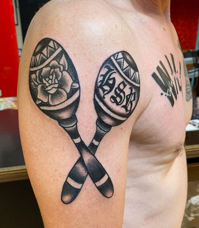 27 Pretty Maracas Tattoos You Will Love