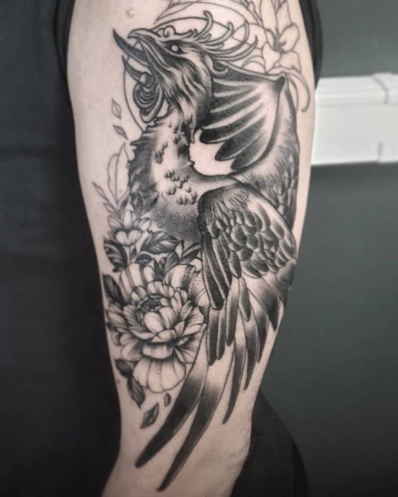 30 Gorgeous Phoenix Tattoos to Inspire You