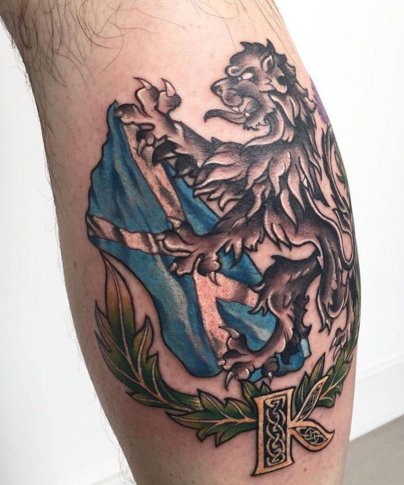 26 Pretty Saltire Tattoos You Can Copy