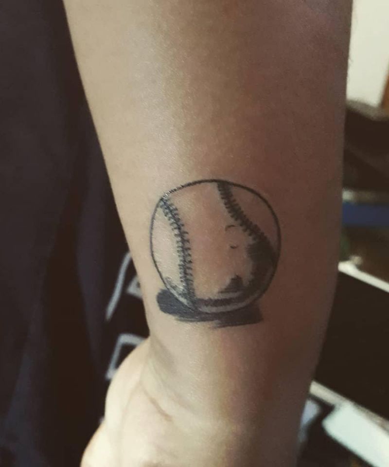 30 Great Softball Tattoos You Will Love