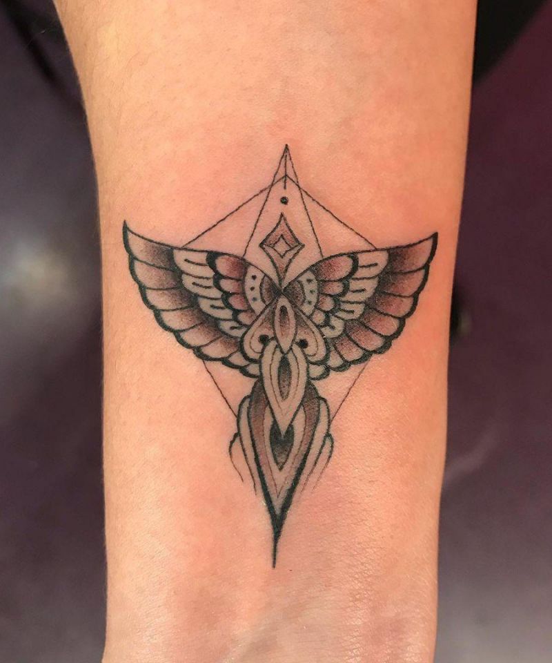 30 Unique Geometric Bird Tattoos You Can Copy