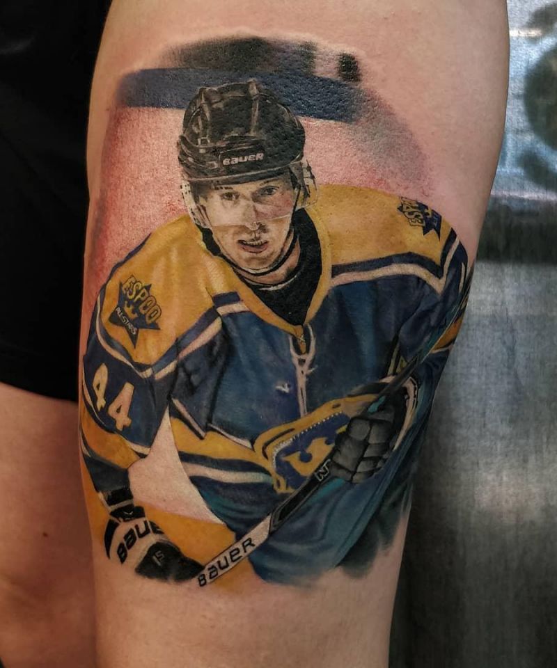 30 Unique Ice Hockey Tattoos You Must Try