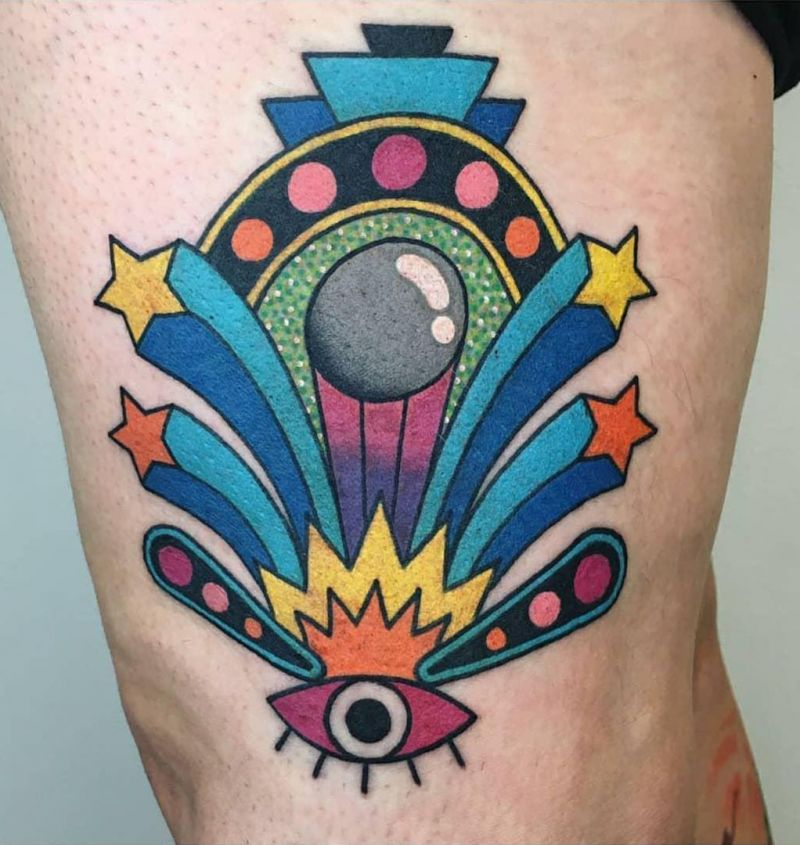 30 Unique Pinball Tattoos You Must Love