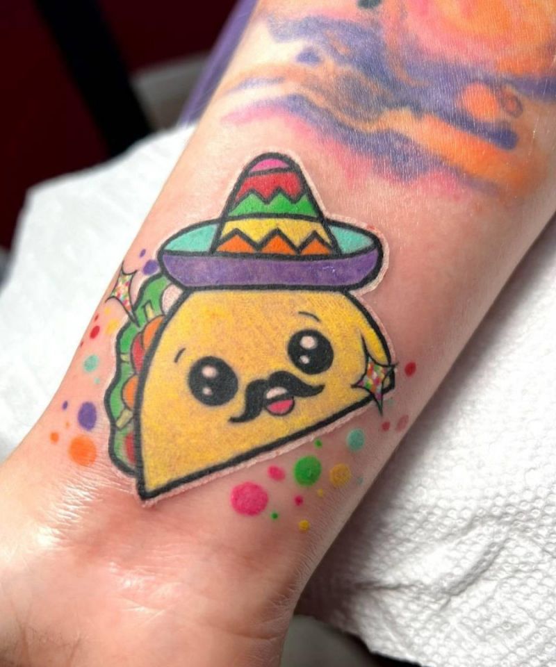 30 Unique Taco Tattoos You Can Copy