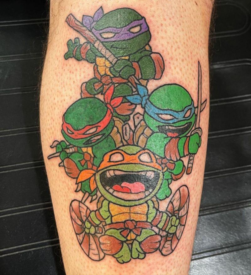 30 Teenage Mutant Ninja Turtles Tattoos You Can Copy