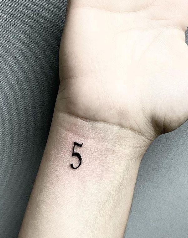 28 Pretty 5 Tattoos You Must Try