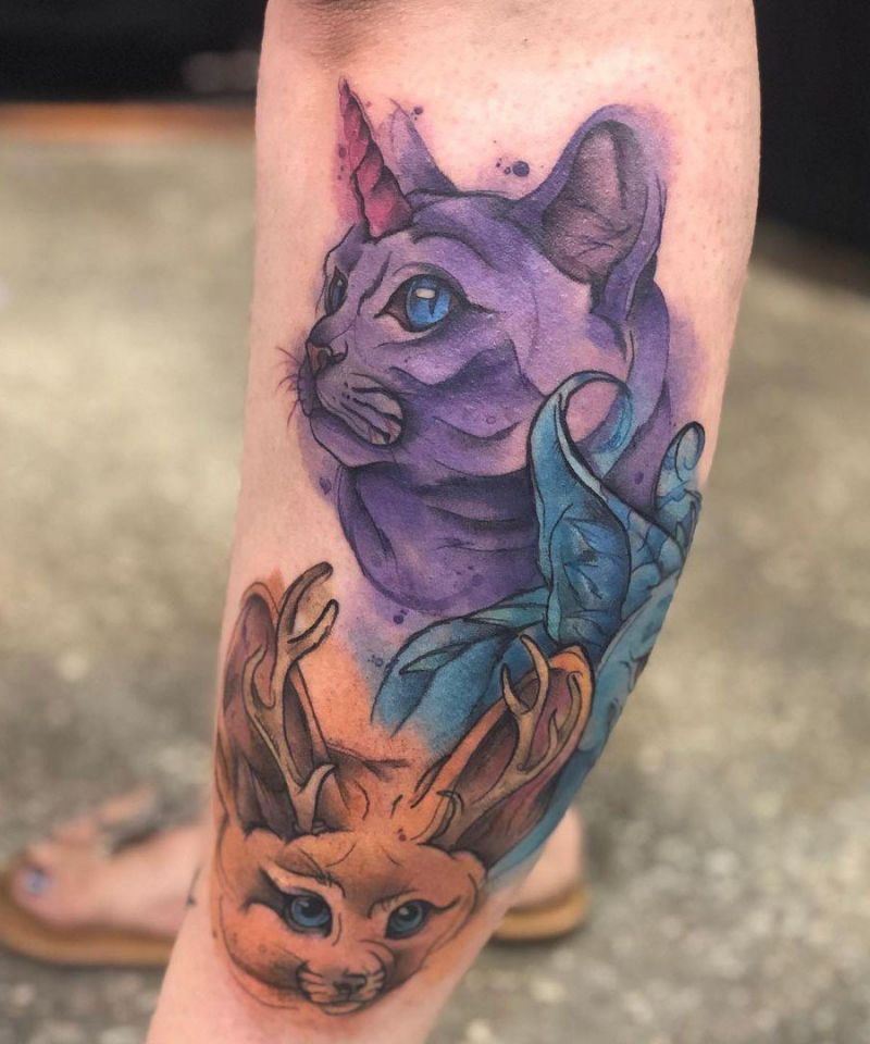 30 Pretty Fennec Fox Tattoos You Must Try