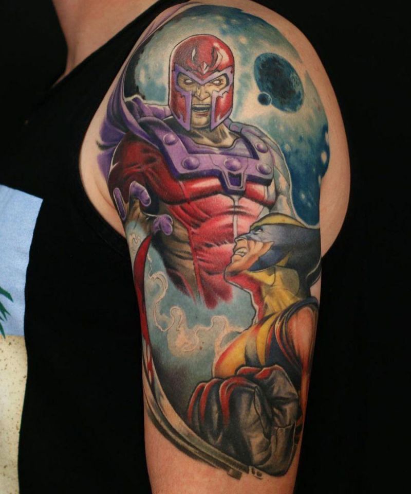 30 Gorgeous Magneto Tattoos You Must Love