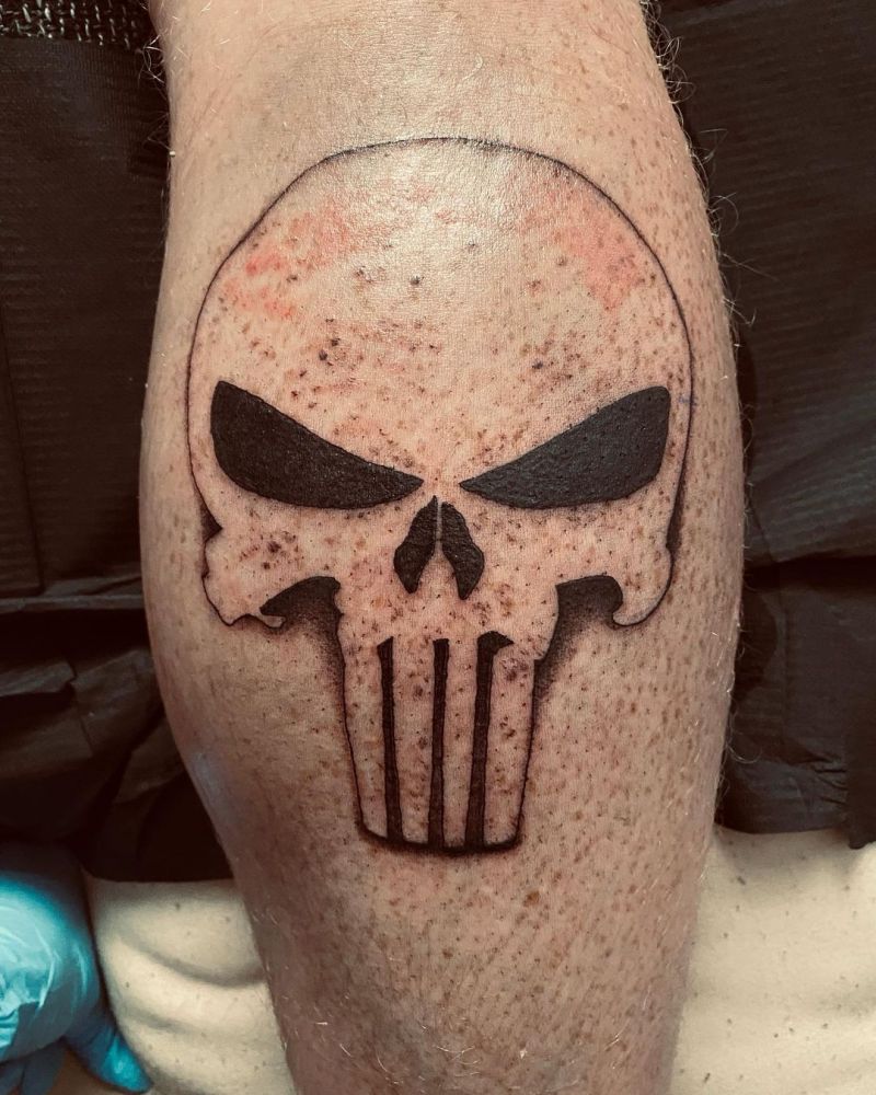 30 Unique Punisher Tattoos to Inspire You