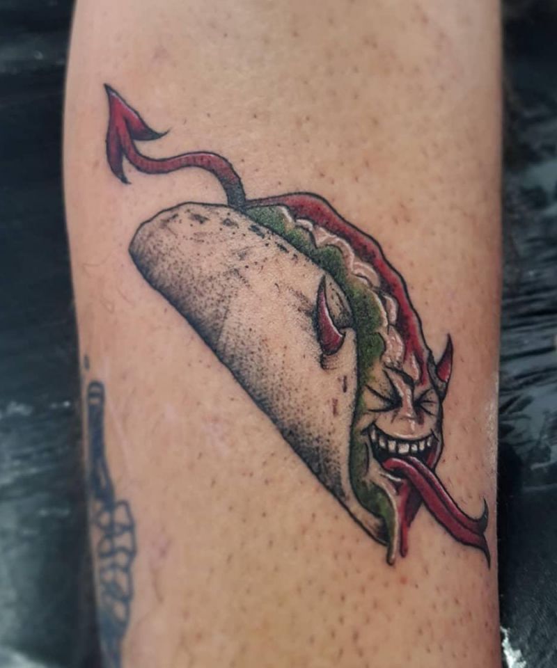 30 Unique Taco Tattoos You Can Copy