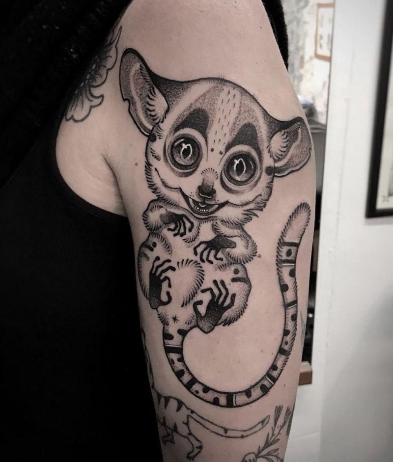 30 Cute Tarsier Tattoos You Must Love