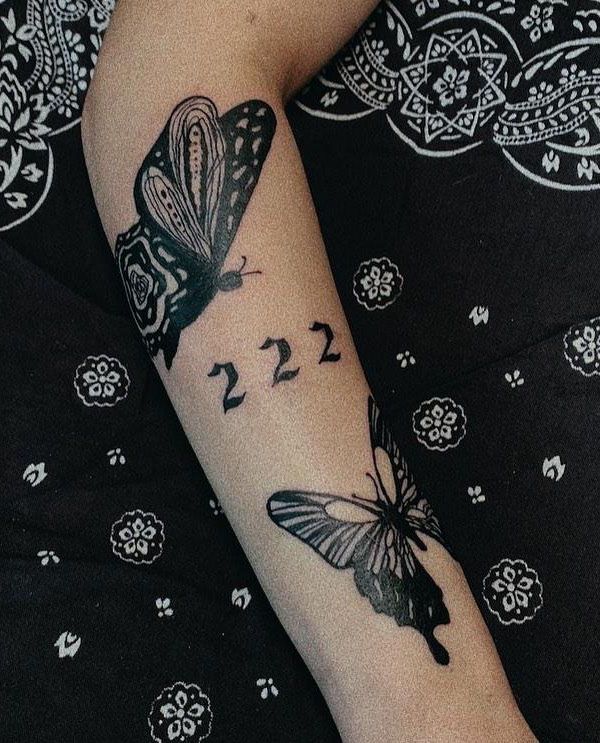 25 Pretty 222 Tattoos You Will Love