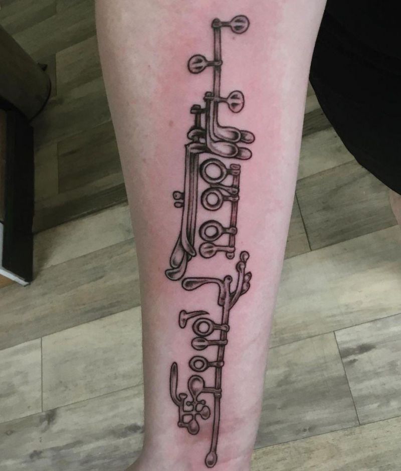 30 Unique Clarinet Tattoos You Must Love