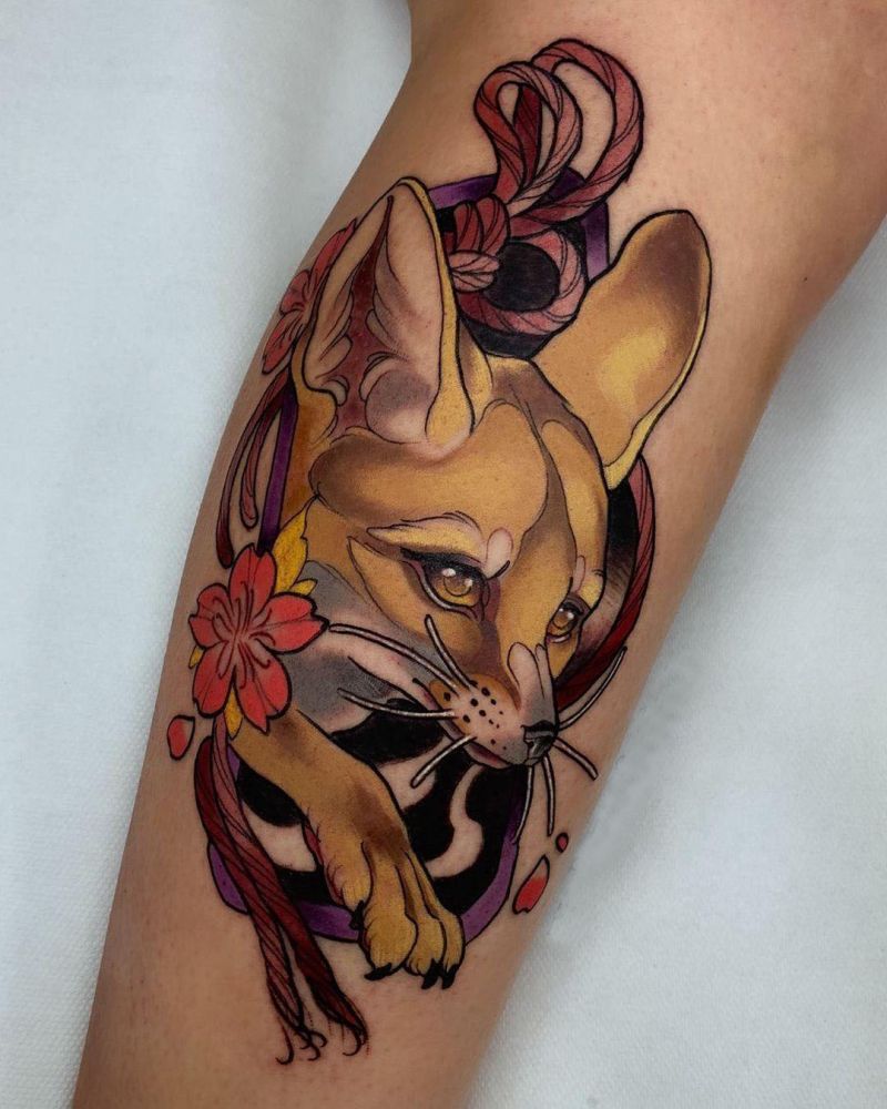 30 Pretty Fennec Fox Tattoos You Must Try