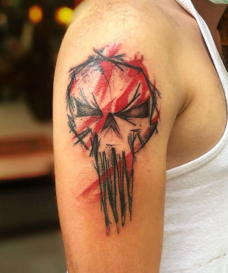 30 Unique Punisher Tattoos to Inspire You