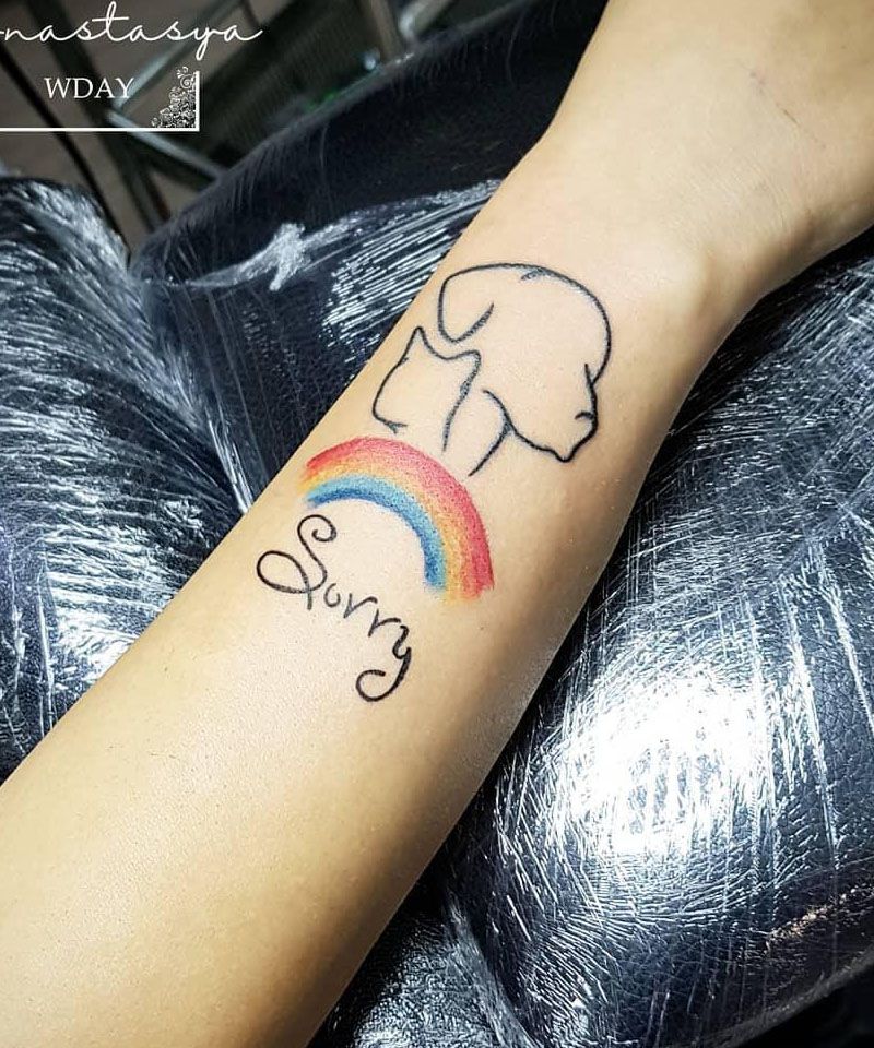 28 Unique Sorry Tattoos to Inspire You