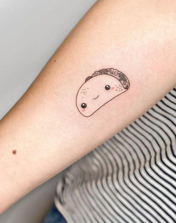 30 Unique Taco Tattoos You Can Copy