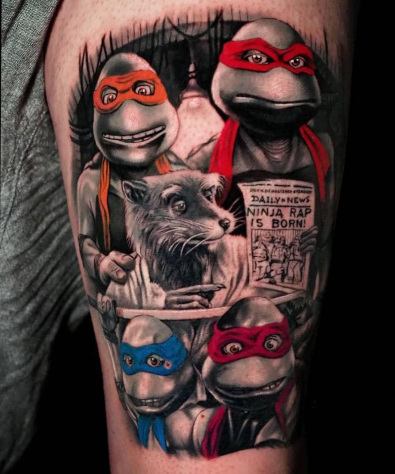 30 Teenage Mutant Ninja Turtles Tattoos You Can Copy