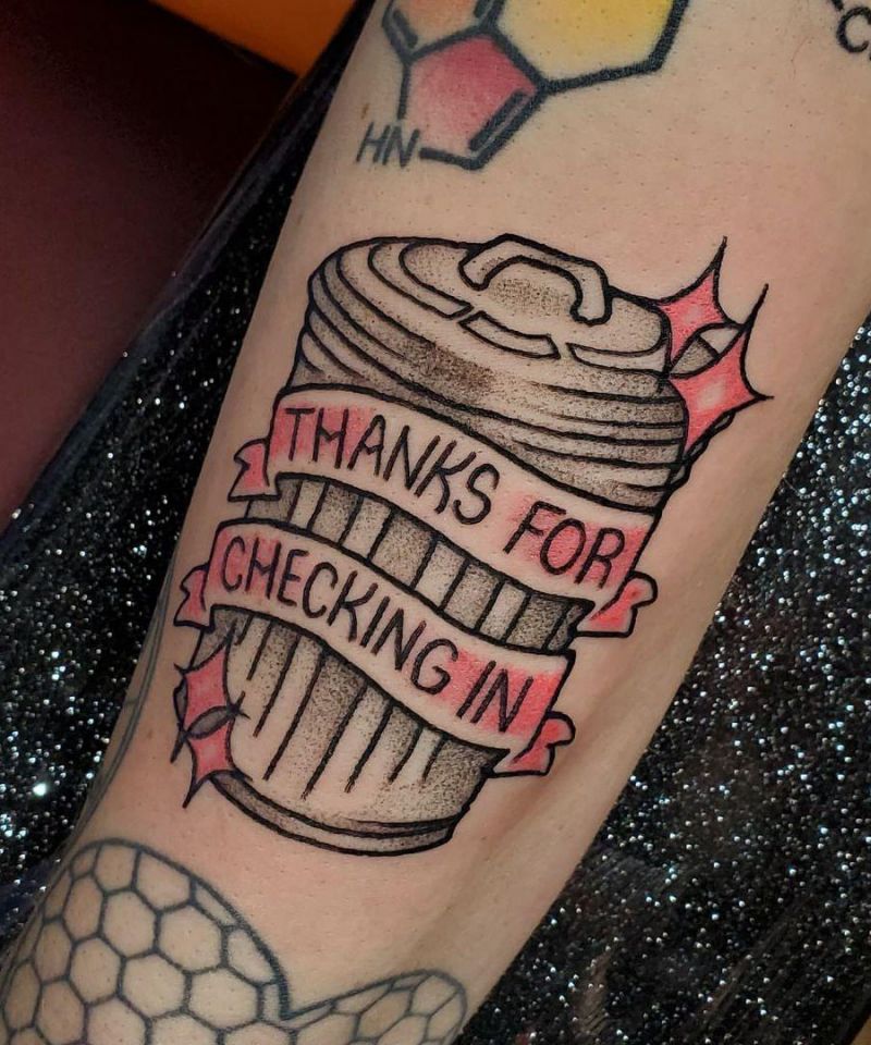 30 Unique Trash Can Tattoos You Must Love