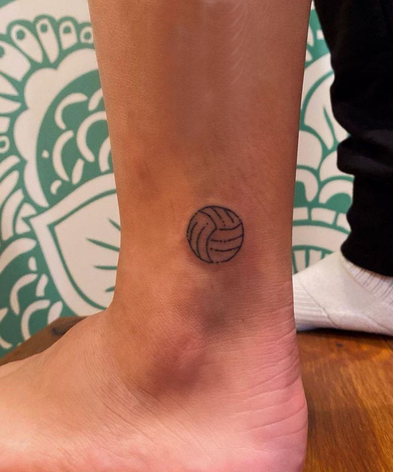 30 Pretty Volleyball Tattoos You Will Love