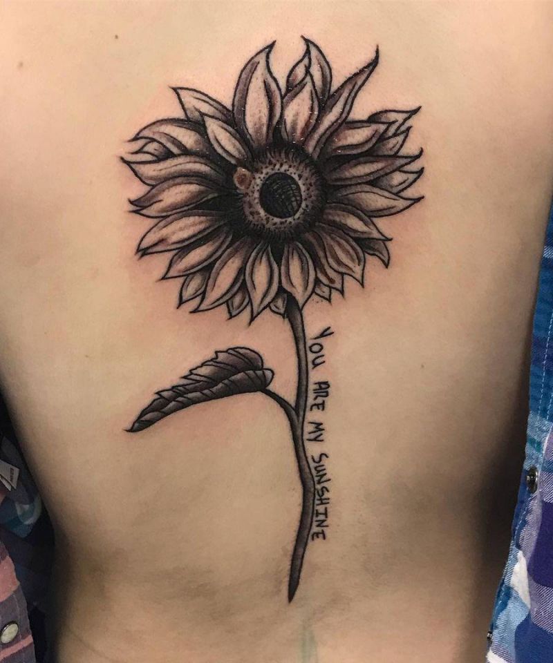 30 Pretty You Are My Sunshine Tattoos to Inspire You