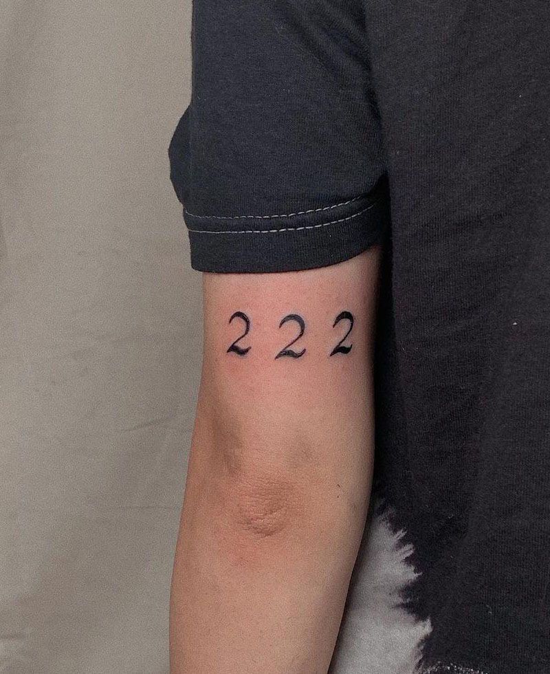 25 Pretty 222 Tattoos You Will Love