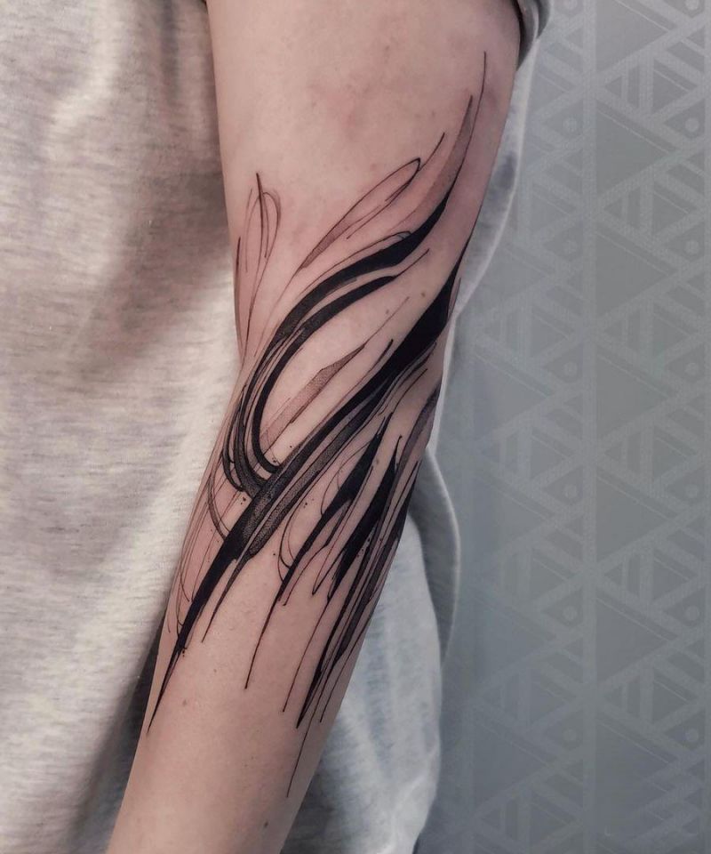 30 Pretty Abstract Art Tattoos You Can Copy