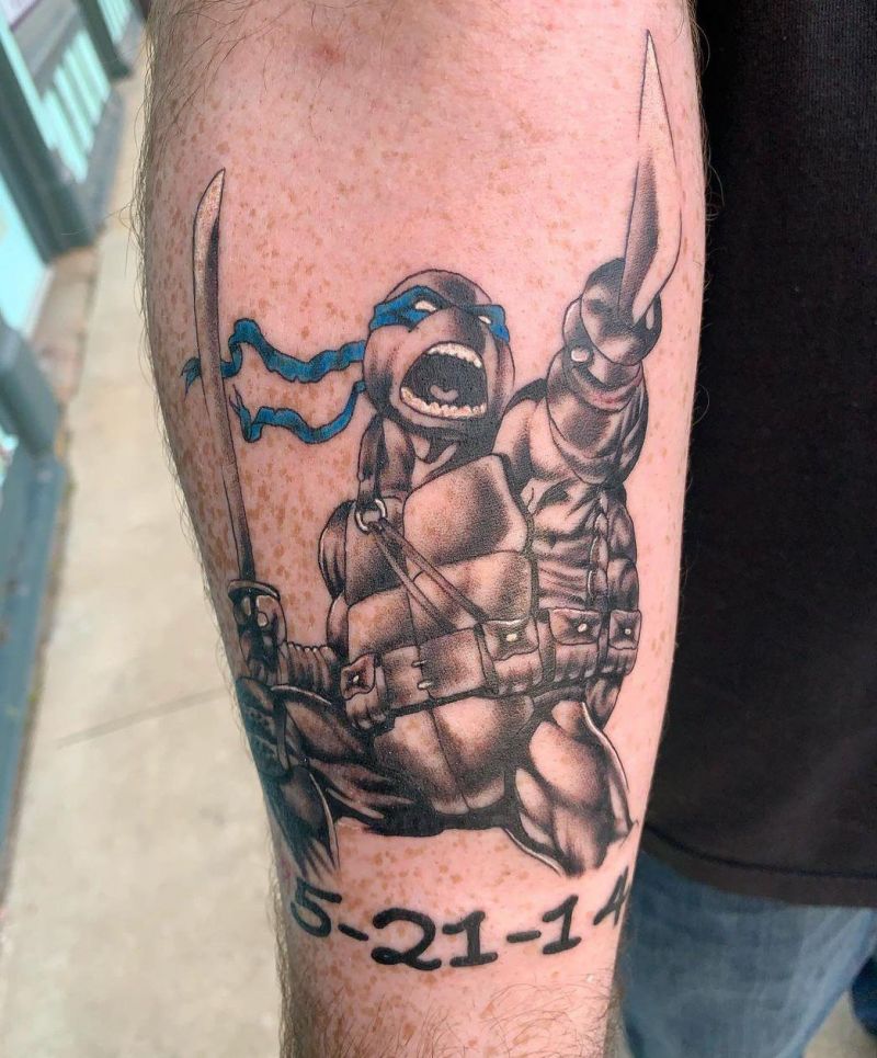 30 Teenage Mutant Ninja Turtles Tattoos You Can Copy