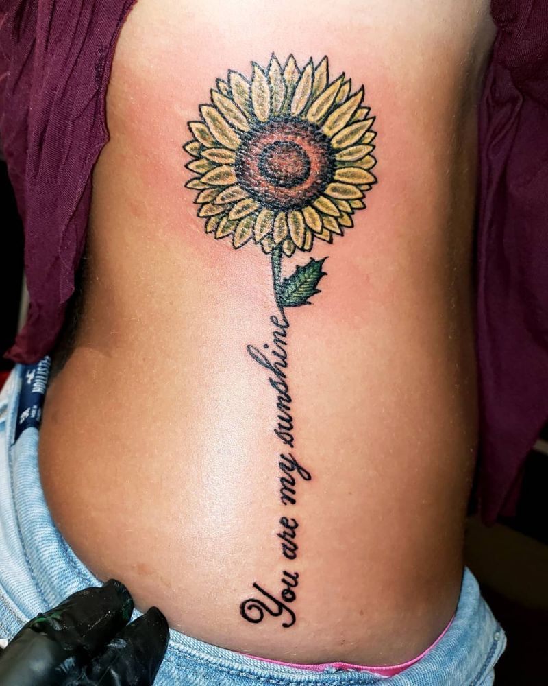 30 Pretty You Are My Sunshine Tattoos to Inspire You