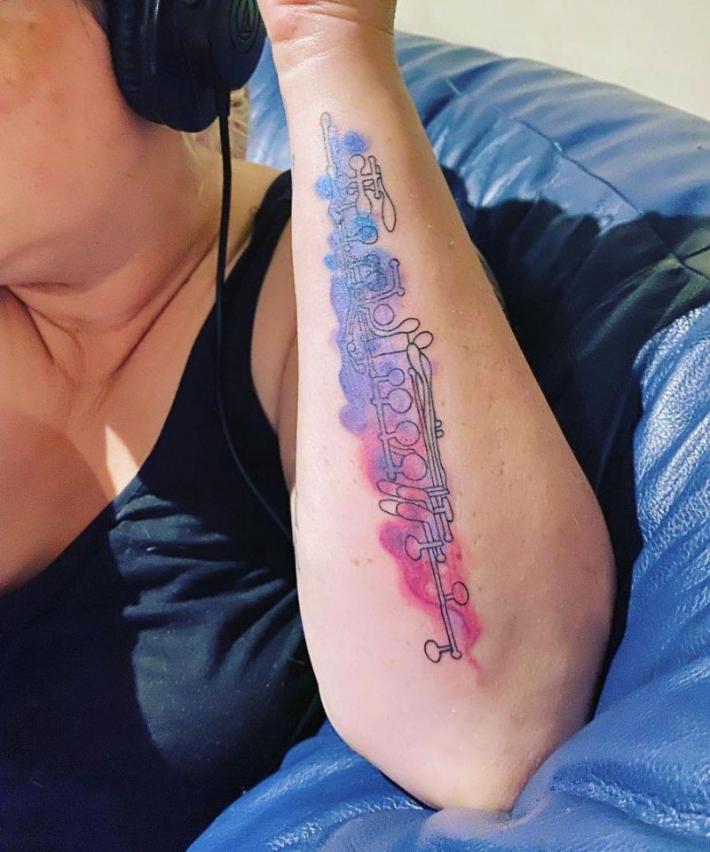 30 Unique Clarinet Tattoos You Must Love