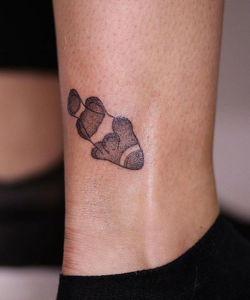 30 Cute Clownfish Tattoos You Must Love