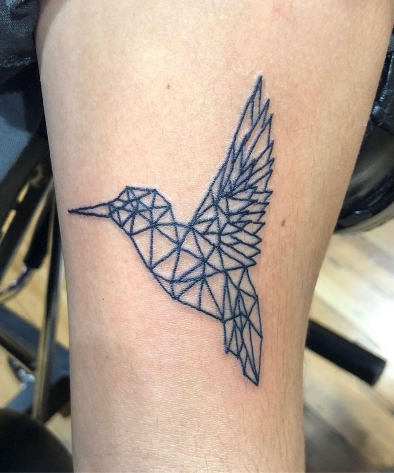 30 Unique Geometric Bird Tattoos You Can Copy