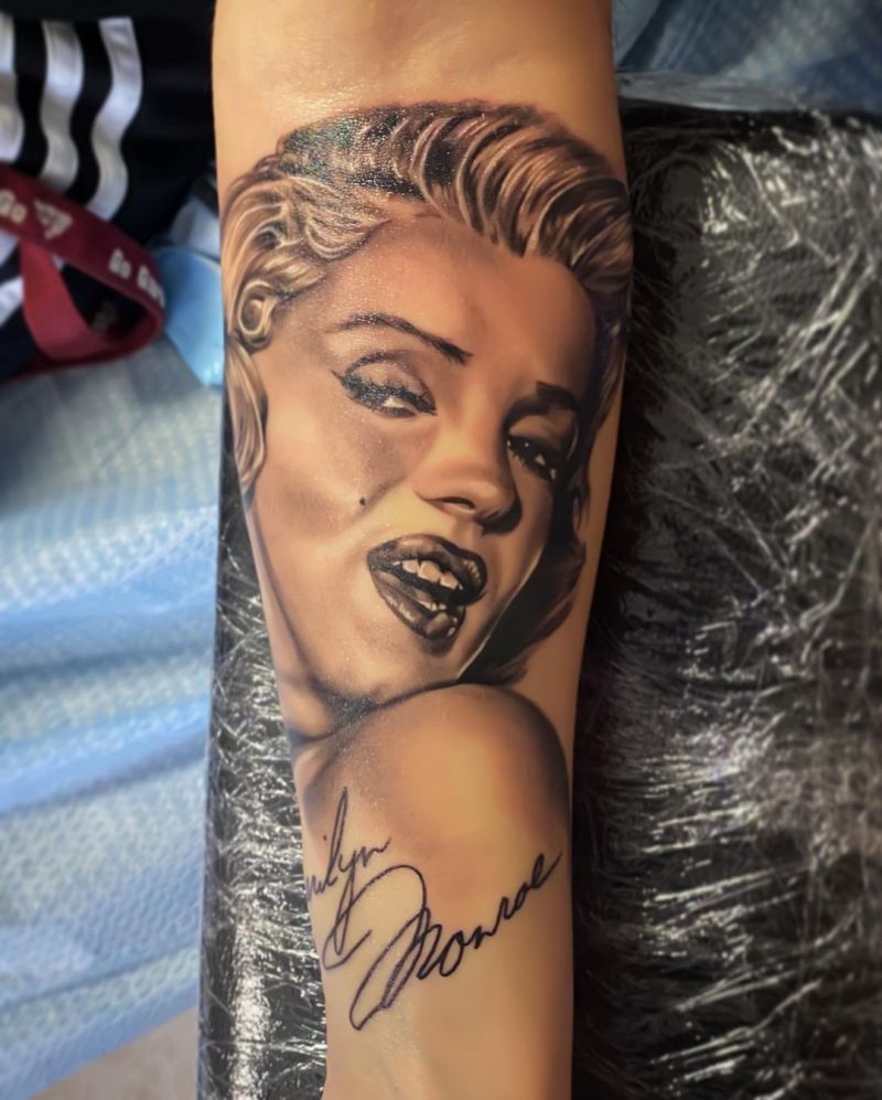 30 Pretty Marilyn Monroe Tattoos You Will Love