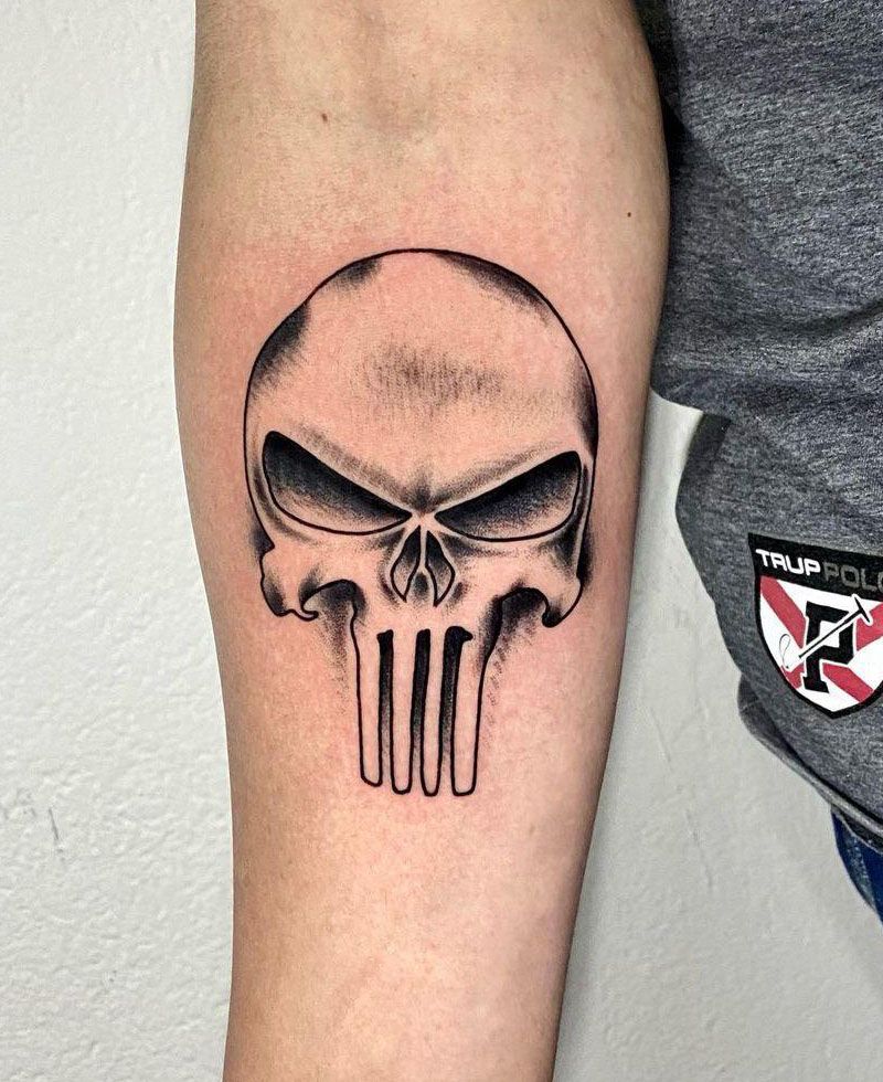 30 Unique Punisher Tattoos to Inspire You