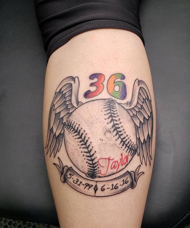 30 Great Softball Tattoos You Will Love