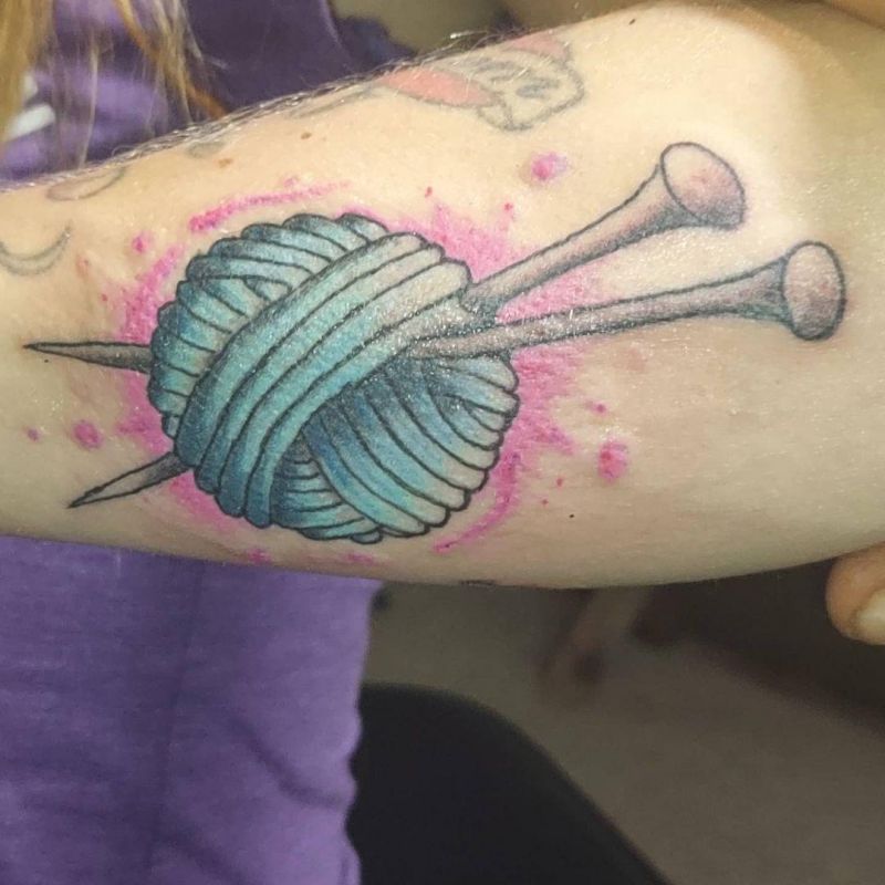 30 Pretty Yarn Tattoos You Can Copy